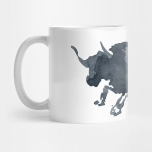 Bull illustration Mug